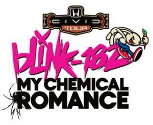 blink-182 My Chemical Romance 2011 Honda Civic