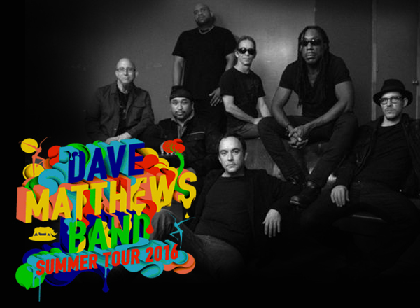 Dave Matthews Band Summer Tour 2016 at Blossom Music Center